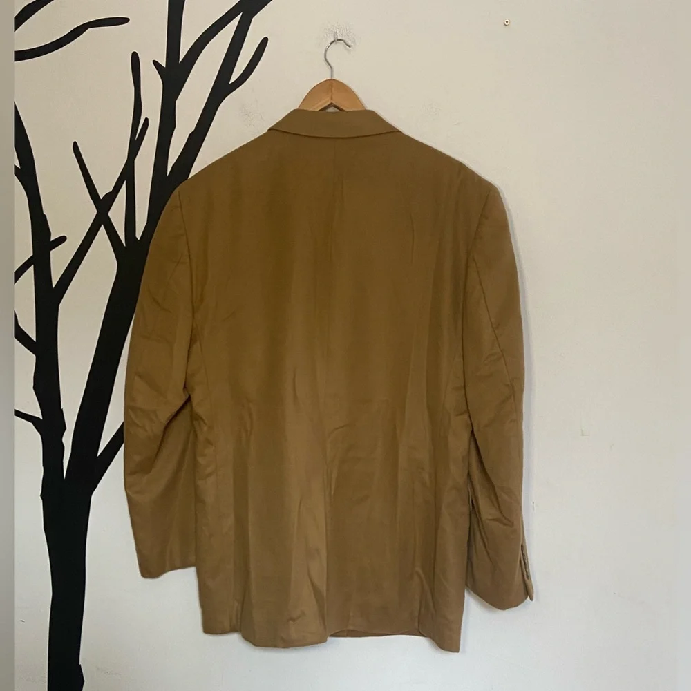 Jos. A. Bank camel tan 100% cashmere blazer